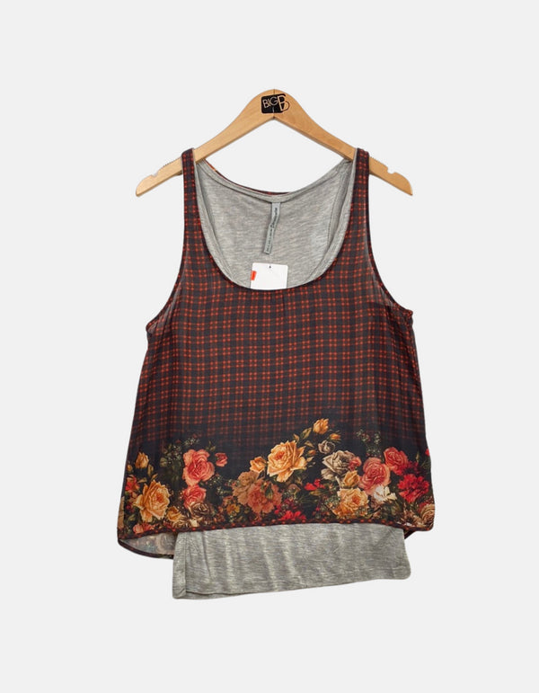 Tank gray and black rose FM